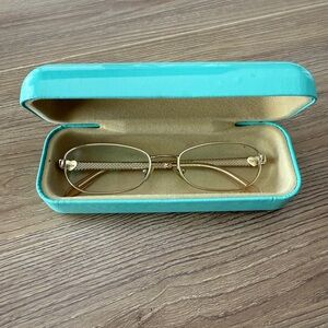 Tiffany & Co Gold Reading Glasses 1.25